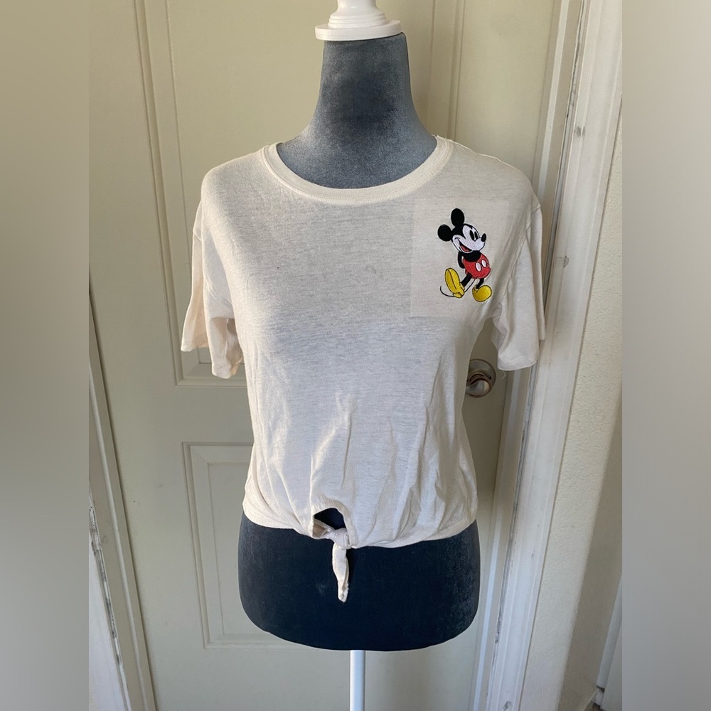 Disney cropped shirt